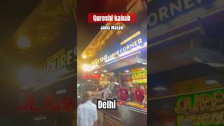 Qureshi Kabab Jama Masjid trending youtubeshorts kabab roadtrip jamamasjid food music [upl. by Nylra]