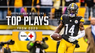 Steelers Top 10 Plays from 2023  Pittsburgh Steelers [upl. by Anaderol]