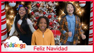 New Feliz Navidad  Kidsongs Christmas Songs for Kids  Canciones navideñas para niños en español [upl. by Addiel24]