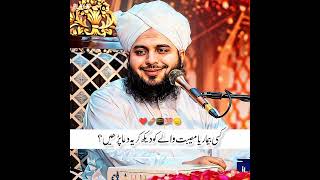 peer ajmal raza qadri best byan shotrs peerajmalrazaqadrinewbyan islamicvideo bayan [upl. by Zasuwa]