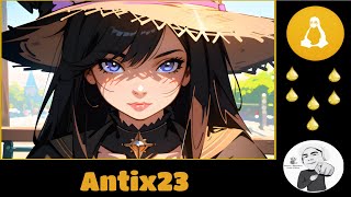 Review Antix 23 en Español Ahora base Debian 12 [upl. by Amalee]