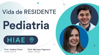 Como é a residência médica de Pediatria no HIAE  Vida de Residente [upl. by Wahl]