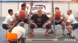 Carl Yngvar Christensen 1140kg  2513lbs total  3place World Games 2013 [upl. by Airb685]