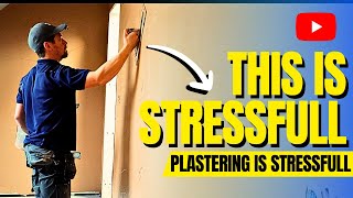 Plastering Is Stressful Until You DO THIS [upl. by Derwin727]