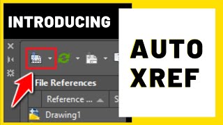 How to Update or Reload Autocad Xref Automatically [upl. by Assenahs]