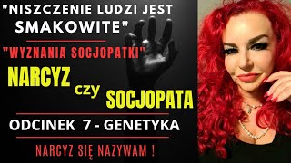 SOCJOPATIA vs NARCYZM  czy są genetyczne [upl. by Sialac]