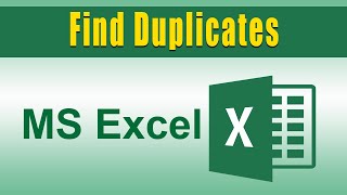 how to find duplicates in excel [upl. by Nodroj]