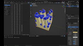 Tutorial How to make towers with geometry nodes [upl. by Lacagnia865]