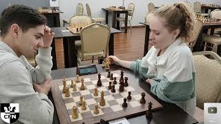 K Somkin 2256 vs WFM Agent Scully 1917 Chess Fight Night CFN Blitz [upl. by Radec]