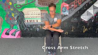 Seated Cross Arm Stretch [upl. by Eeb870]