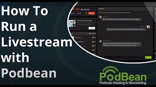 How To Run a LiveStream with Podbean Live [upl. by Gilles366]