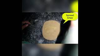 How to Make Square Paratha at Home  Chakor Paratha Recipe  Shorts [upl. by Earas]