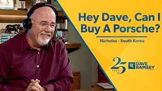 Hey Dave Ramsey Can I Buy A Porsche [upl. by Ashok]