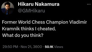 Vladimir Kramnik Thinks I Cheated [upl. by Libys]