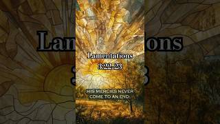 Lamentations 32223 shorts bible faith [upl. by Deena]