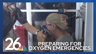 FAA gives hypoxia demonstration to prepare pilots for oxygen emergencies [upl. by Sybilla623]