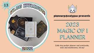 Vlog Humbug Day 13 The 2023 Magic of I Astrological Pocket Planner  tiny size GIANT punch [upl. by Annavoj968]