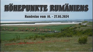 Höhepunkte Rumäniens  Rundreise 2024 [upl. by Brenza]