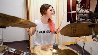 Arch Enemy quotWe Will Risequot Drum Cover by Nea Batera [upl. by Ninaj397]