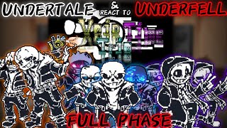 UNDERTALE amp UNDERFELL REACT TO VOID TIME TRIO FULL PHASE [upl. by Garris]