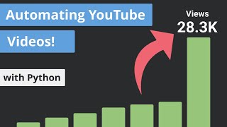 Making Automatic YouTube videos with Python [upl. by Nosnorb]