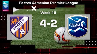 Urartu  BKMA 42 Fastex Armenian Premier League 202425 Week 15 [upl. by Phemia181]