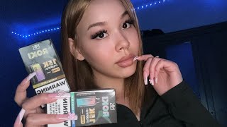 cloudy tingles asmr😶‍🌫️vaping wmaskking vape [upl. by Nataniel]