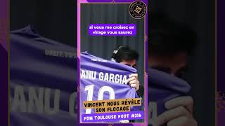 🔥Le flocage de Vincent sur le maillot 2425  Vous appréciez le clin dœil ici  TFC [upl. by Michail]