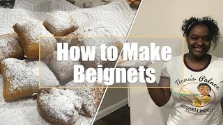 How to Make Beignets from The Princess and the Frog  Tianas CookBook Recipe [upl. by Izabel]