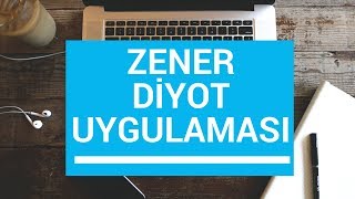 Analog Elektronik Ders 29 Zener Diyot Uygulaması Örnek [upl. by Rumney]