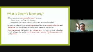 Blooms Taxonomy By Dr Sanjeev Sofat [upl. by Holman842]