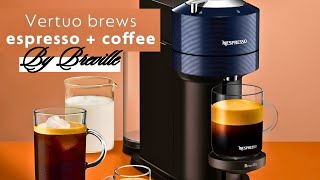 Nespresso Vertuo Next Coffee And Espresso Maker By Breville  Breville Espresso Maker [upl. by Adlitam]