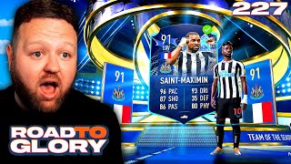 I Opened Every TOTS Pack amp Unlocked 91 TOTS Moments SaintMaximin 🔥 [upl. by Eneleh650]