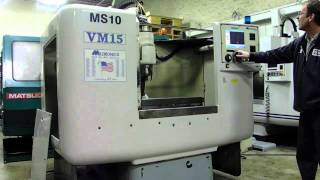 Milltronics VM15 CNC Vertical Machining Center Mill [upl. by Constant]