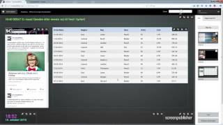 Indsæt data fra regneark  Screenpublisher infoskærme videoguide [upl. by Enyleuqcaj]
