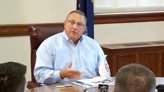 Maine Gov LePage backs away from hints of resignation [upl. by Brittnee714]