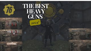 Top 5 Heavy Guns in Fallout 76 Ultimate Power for Every Heavy Gunner Build [upl. by Ytiak517]