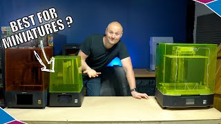 Resin 3D Printers Buying Guide Whats best for tabletop miniatures [upl. by Kolodgie]