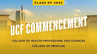 UCF Spring 2022 Commencement  May 6 at 7 pm [upl. by Onairotciv]