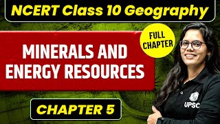 Minerals and Energy Resources  Chapter  5  Geography NCERT [upl. by Fauch526]