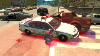 GTA 4 Gang War And Helping Cops Episode 4 [upl. by Ranie315]