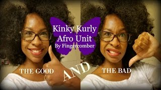 Kinky Kurly Afro Unit by Fingercomber  The GoodThe Bad [upl. by Nitreb]