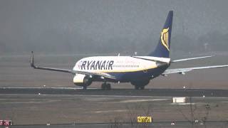 Ryanair  B7378ASW EIDWT loud takeoff at Schönefeld 180312 [upl. by Grani]