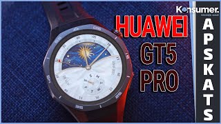 Ko piedāvā Huawei Watch GT5Pro  Konsumer apskats [upl. by Roselane]