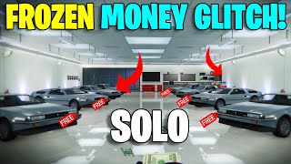 SOLO UNLIMITED FROZEN MONEY GLITCH IN GTA 5 ONLINE [upl. by Lema488]