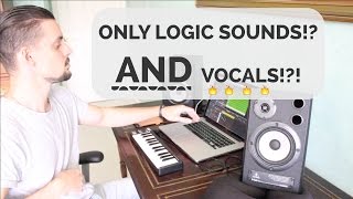 ALL STOCK SOUNDS Making a track using only sounds from Logic Pro X [upl. by Giltzow]