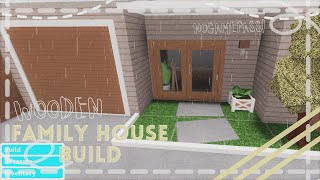 7K BLOXBURG FAIMLY HOUSE BUILD NO GAMEPASS [upl. by Jennine]