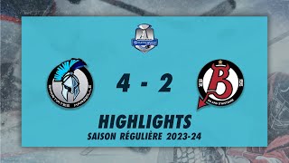 Spartiates de Marseille 42 Diables Rouges de Briançon  Highlights  Synerglace Ligue Magnus 2324 [upl. by Fogel]