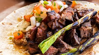 Carne Asada Tacos  Skirt Steak [upl. by Hnah]