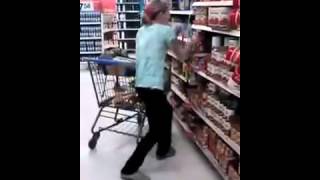 High on meth grocery shopping at Walmart  CAPTIONED [upl. by Enaywd]